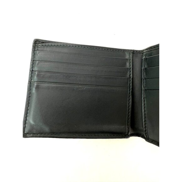 GUCCI GG Supreme Men's Web Black Bi-Fold Wallet - Picture 5 of 11
